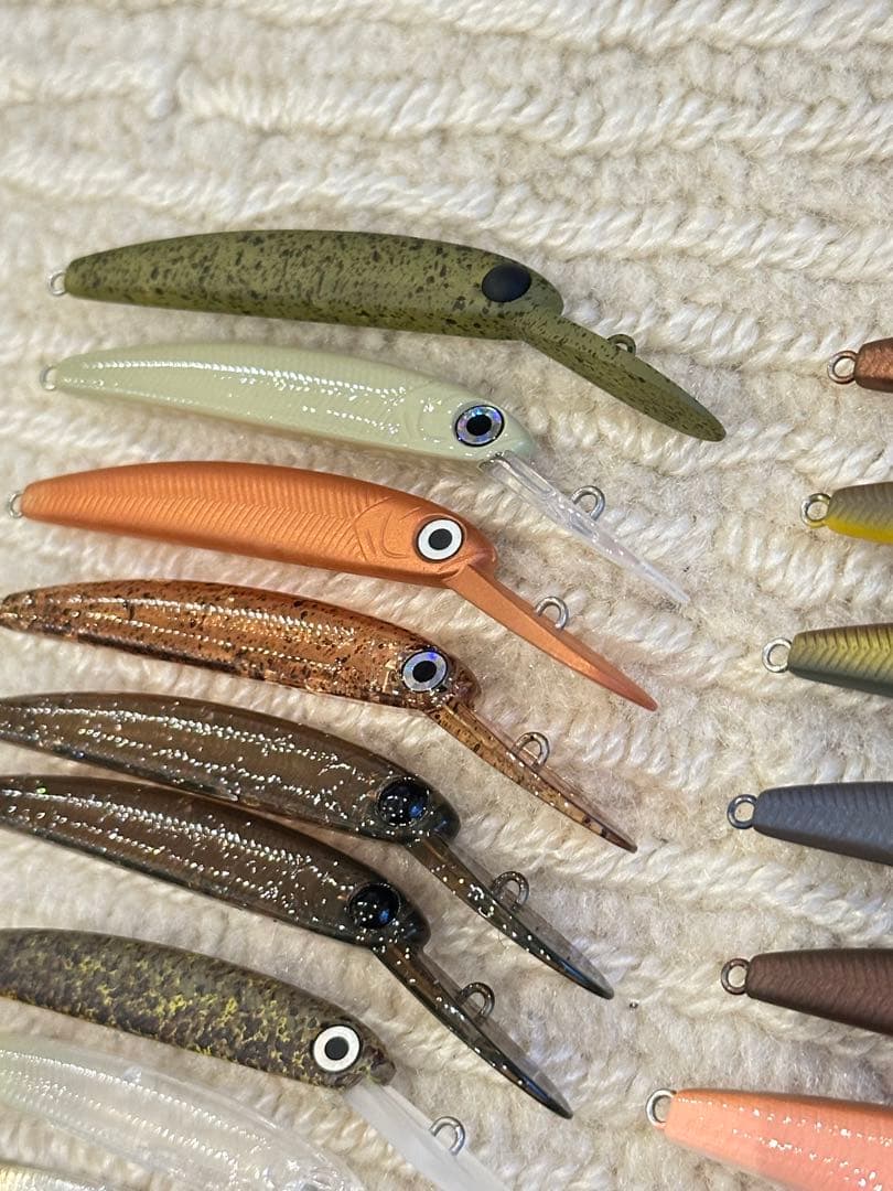 ハンクル　HMKL ザッガー50、50F1 、K-1ミノー　 19個セット