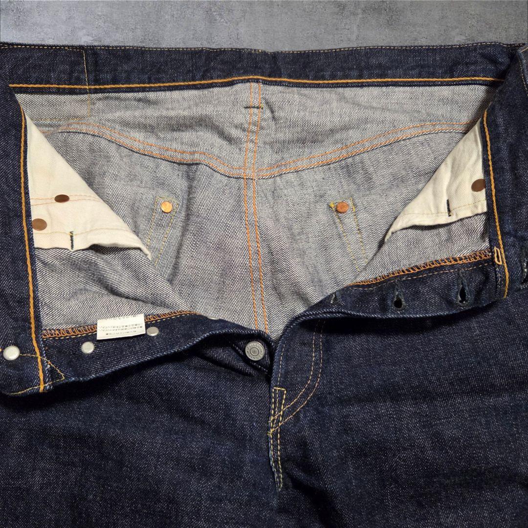 美品 FULLCOUNT 1101 ストレートデニム セルビッジ 日本製 W36