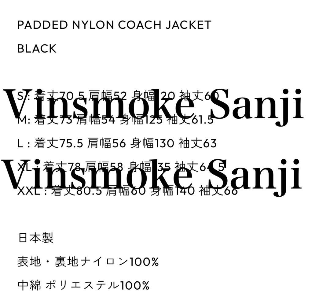 ENNOY PADDEDNYLONCOACHJACKETエンノイコーチジャケット