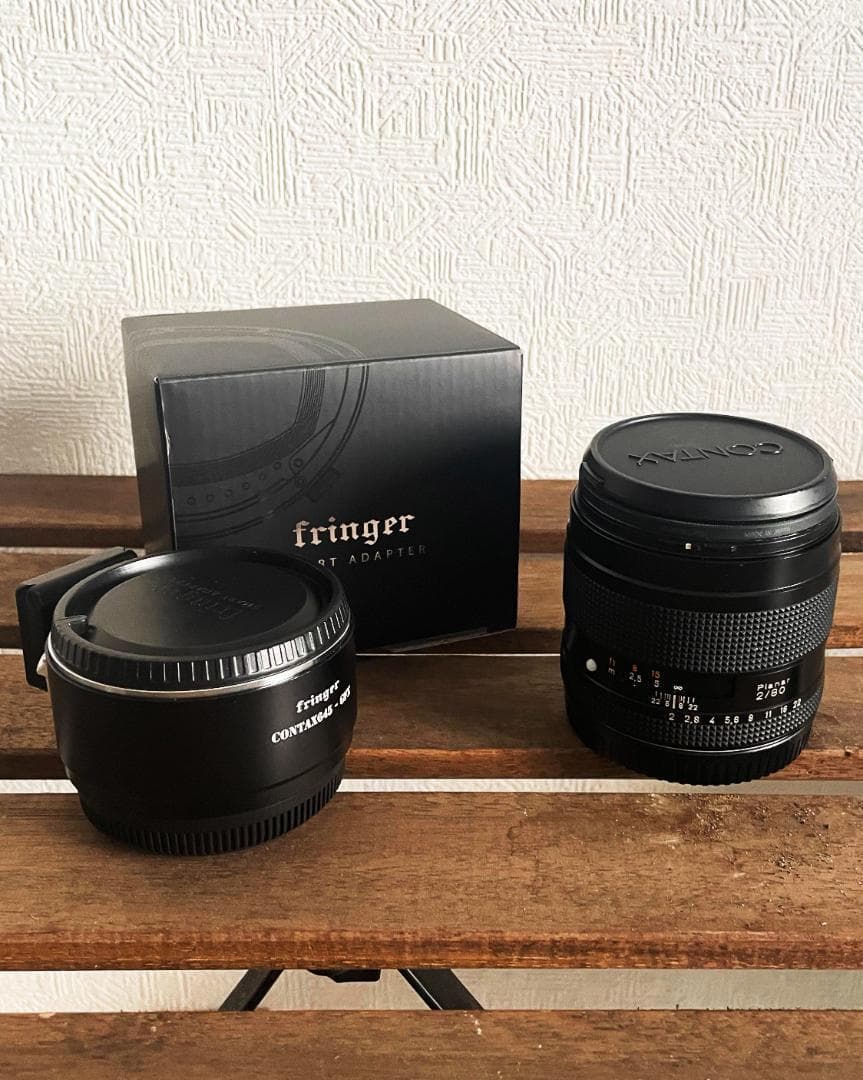 CONTAX645 CarlZeissPlanar 80 GFX変換レンズセット