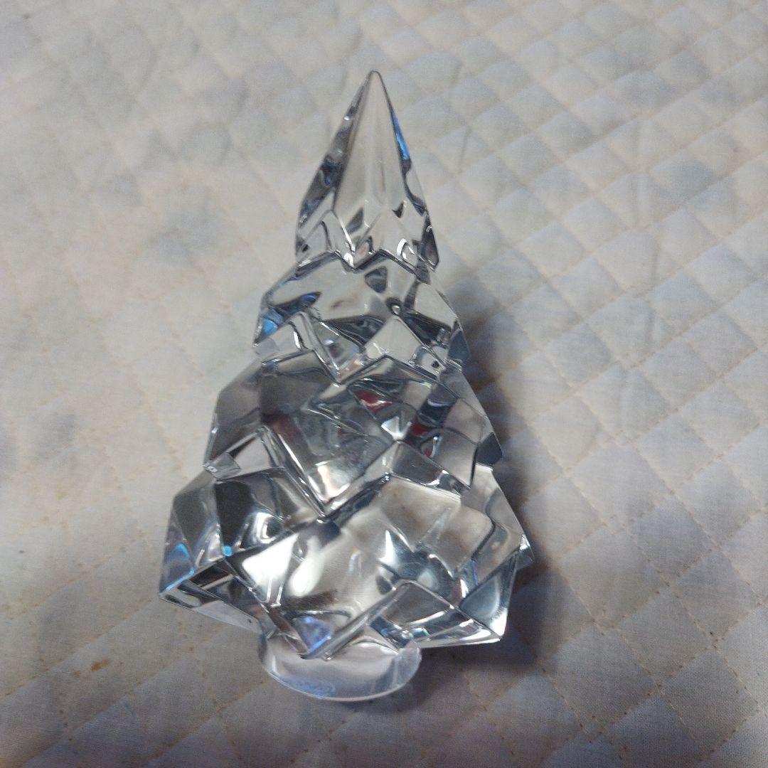 バカラ　クリスタルガラス クリスマスツリー 約