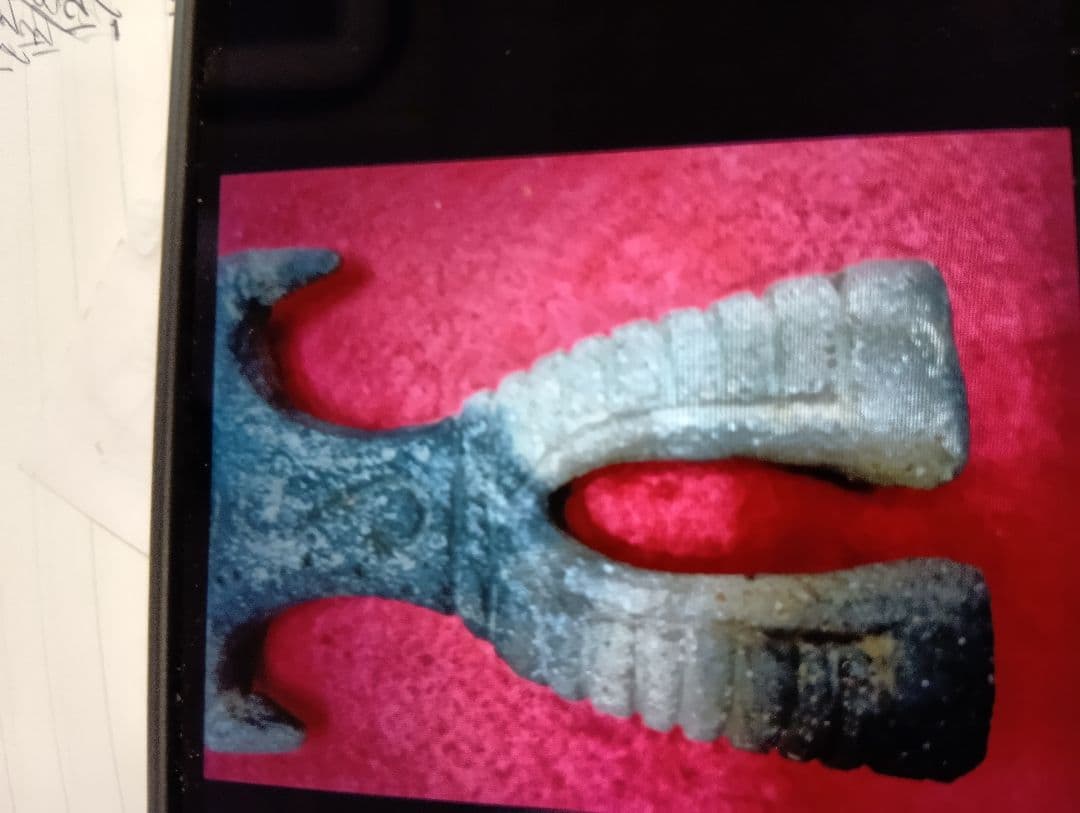 松⚫ハート形土偶　群馬県出土