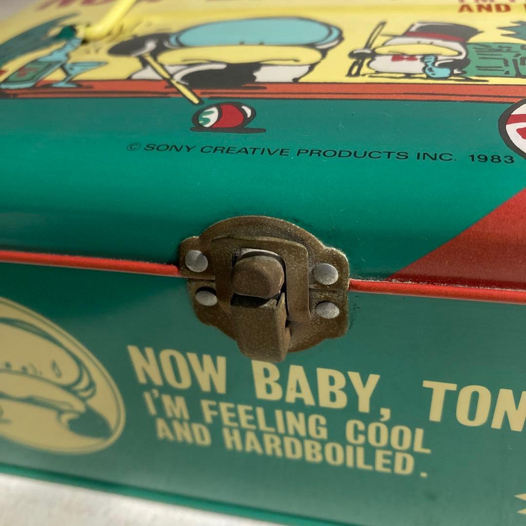 希少 SONY Let's Chat レッツチャット 缶ケース 小物入れ