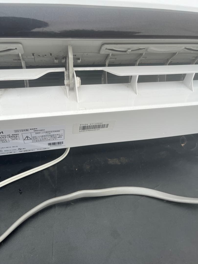 AY-J22DH型エアコン 2019年製