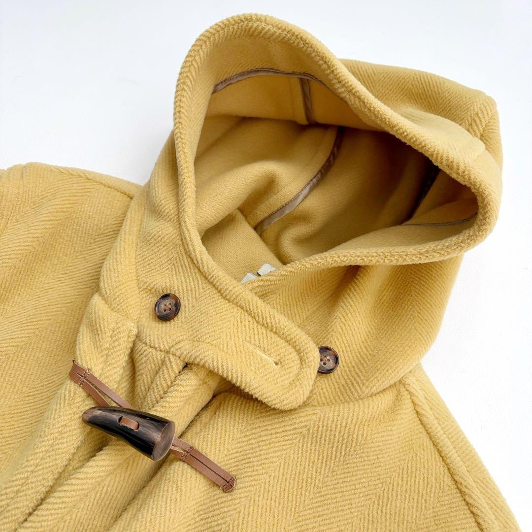 グローバーオール キングストン ダッフルコート ヘリンボーン マスタード 40
