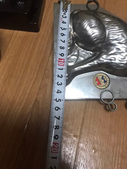 チョコレートモールド　メタルチョコレートヴィンテージ マトファーうさぎイースター