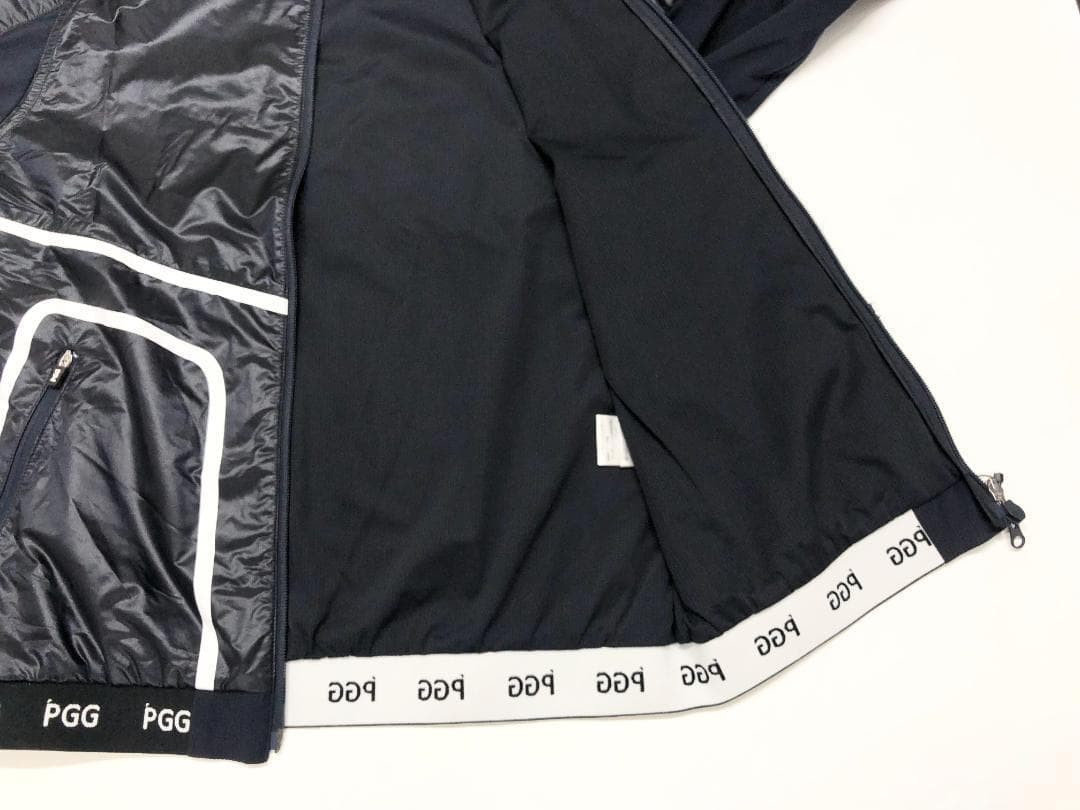 ○★新品 未使用 PGG パーリーゲイツ パーテックス セットアップ ネイビーM