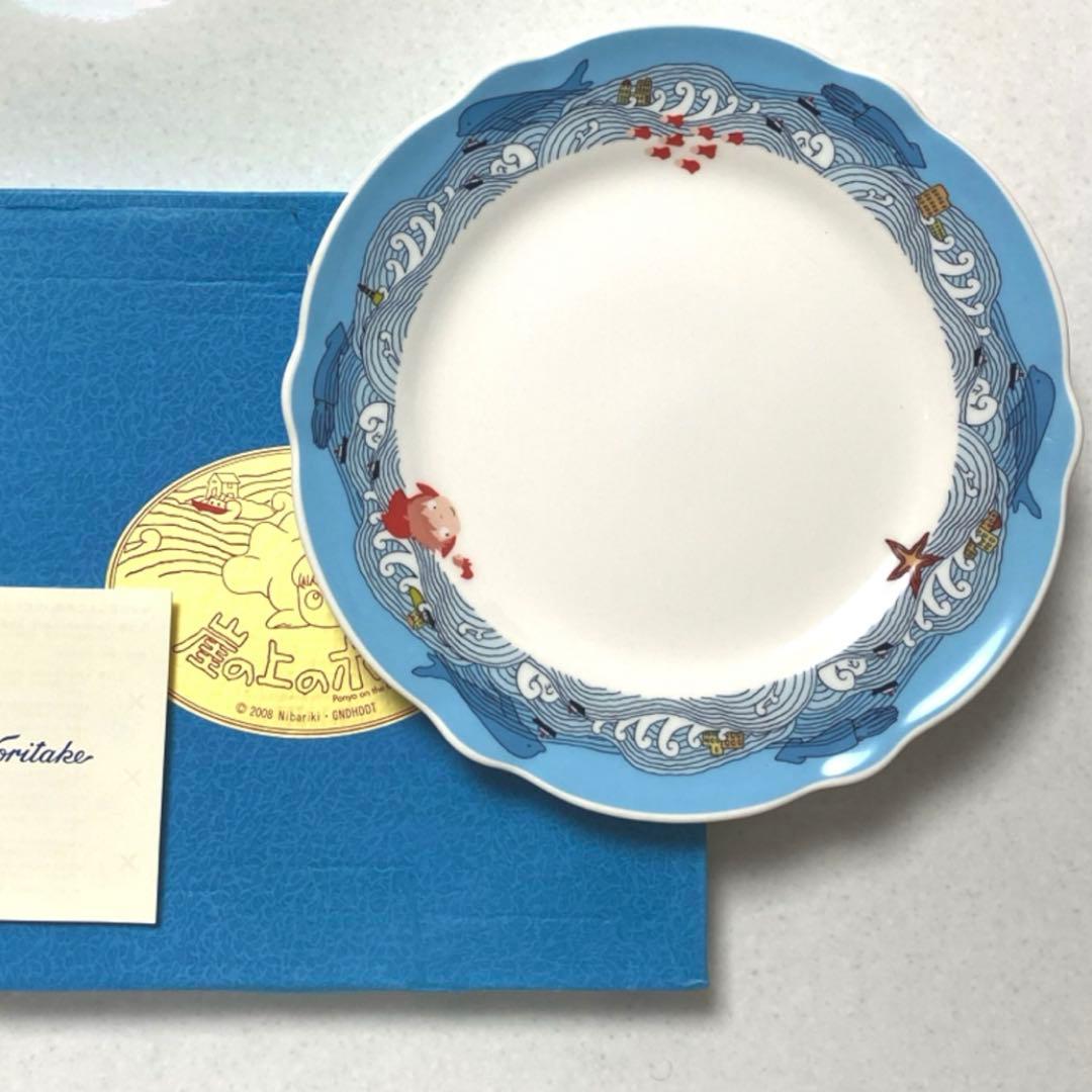 希少【新品 未使用】スタジオジブリ 崖の上のポニョ ノリタケ　お皿 プレート