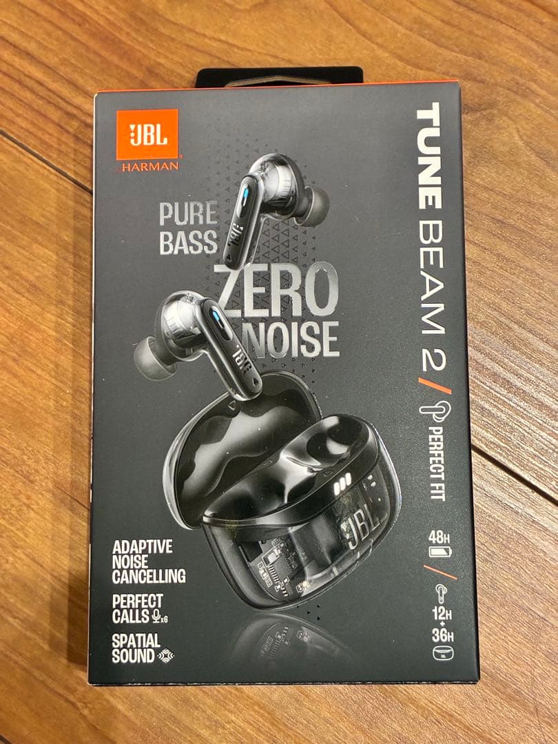 JBL TUNE BEAM 2 GHOST EDITIONワイヤレスイヤホン