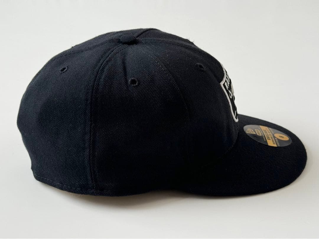 90s USA製 NEW ERA レイダース キャップ NFL RAIDERS黒