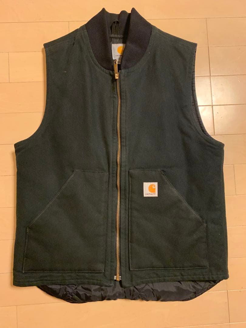 Carhartt ブラック ダック ベスト Sサイズメキシコ製