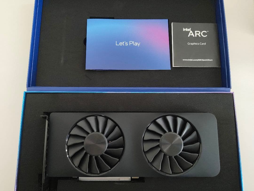 し*お様 Intel ARC A750 Limited Edition グラフィ