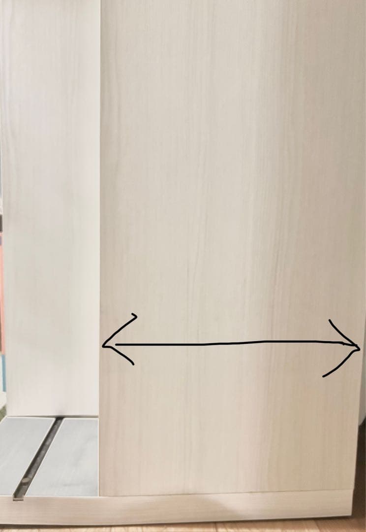 ニトリ Wスライド本棚 (M BS003 WW) 180cm