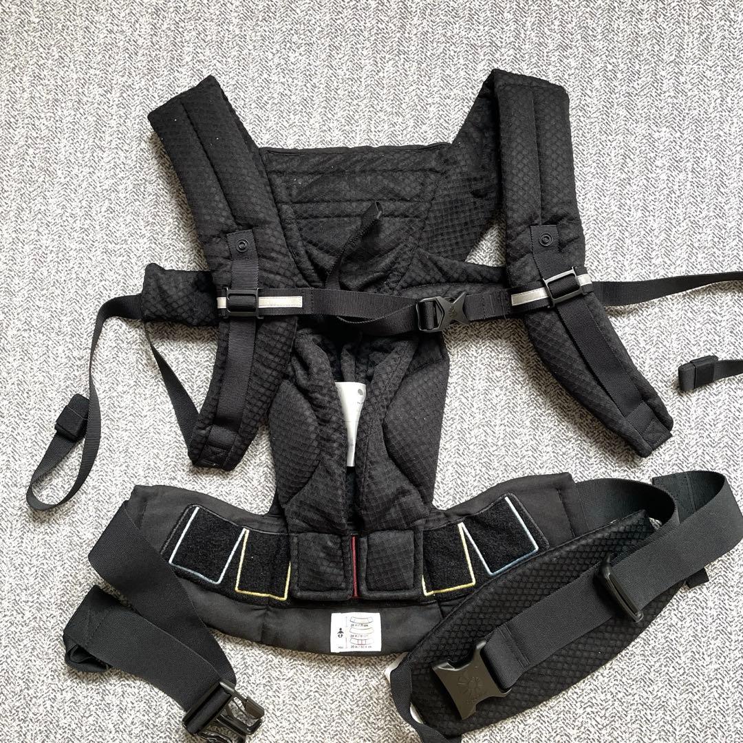 エルゴベビー　ergobaby オムニブリーズ　抱っこ紐　黒　ブラック