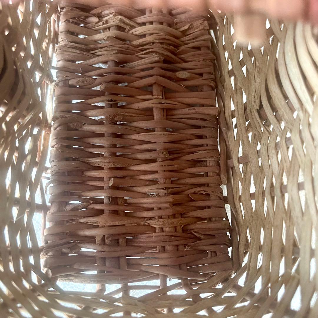 mois★2点おまとめ スクエアドールパニエ　フランスアンティーク&布花