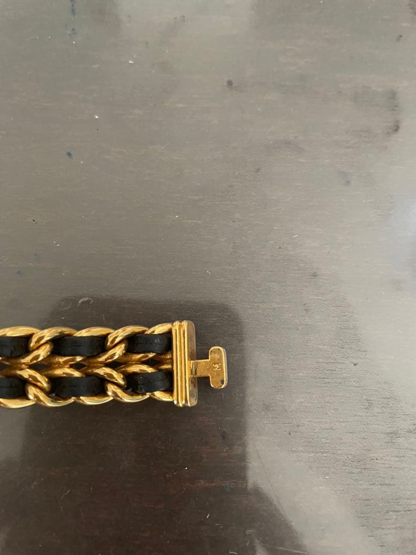 M*i様 CHANEL Montres Watches ゴールド ブラック