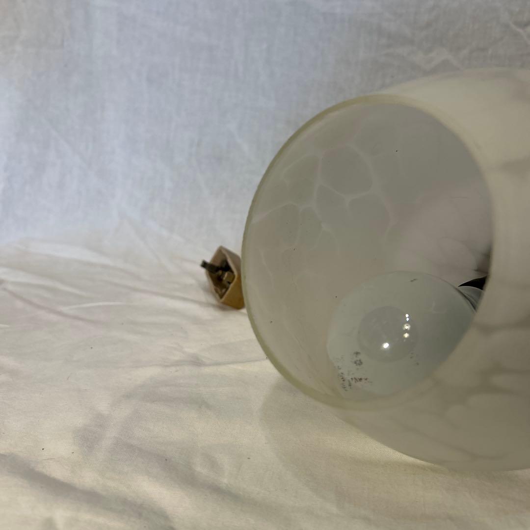 昭和レトロ　北欧風　ペンダントライト　乳白ガラス　照明　カフェバー　喫茶店