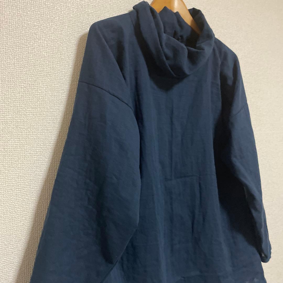 ぼたもち様　ダブルガーゼ　オフタートルネックブラウス