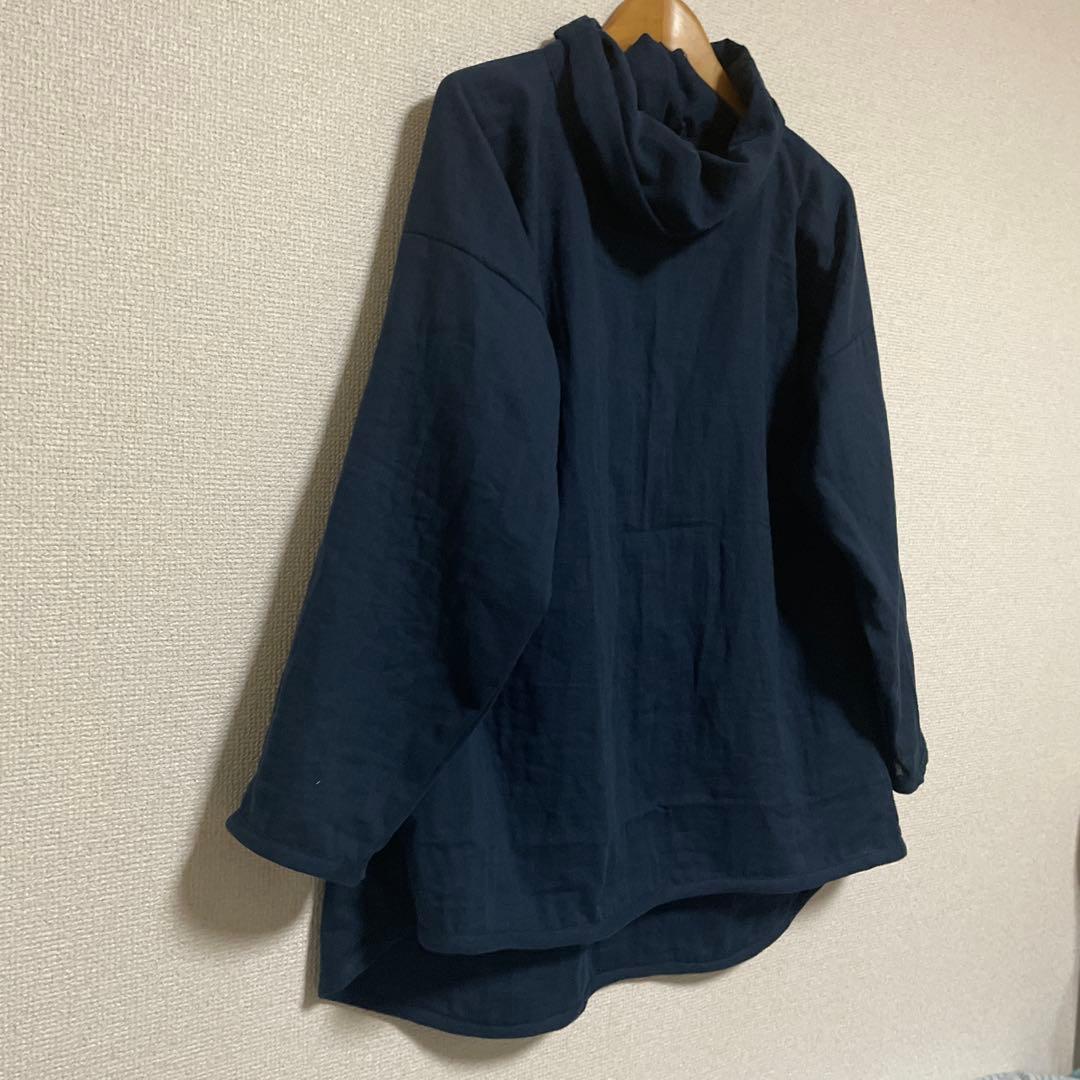 ぼたもち様　ダブルガーゼ　オフタートルネックブラウス