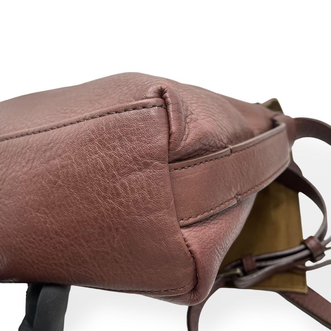 極美品　Dakota ダコタ　ショルダーバッグ　リバティ　ユニセックス　ブラウン