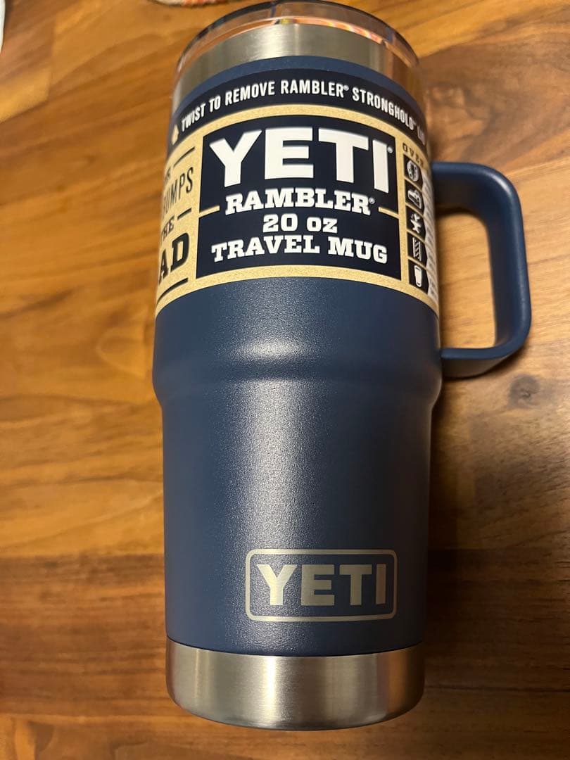 弁当箱・水筒 YETI Rambler 20 oz Travel Mug Navy