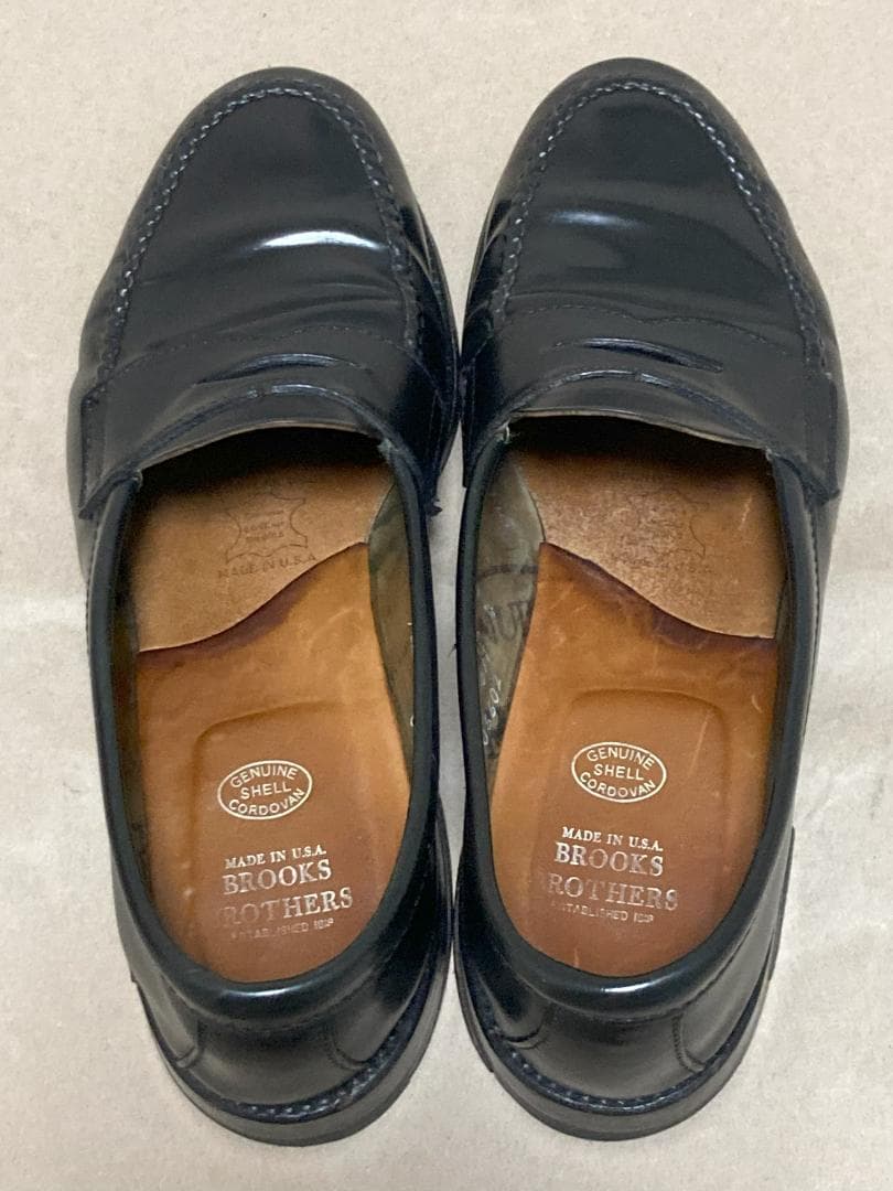 Brooks Brothers Alden アンラインド コードバン 9.5D