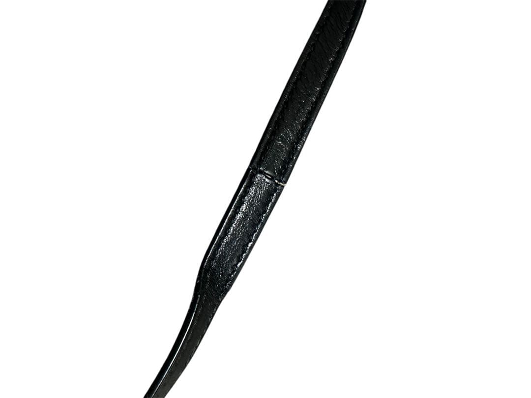 YSL ブラック キルティング ショルダーバッグ