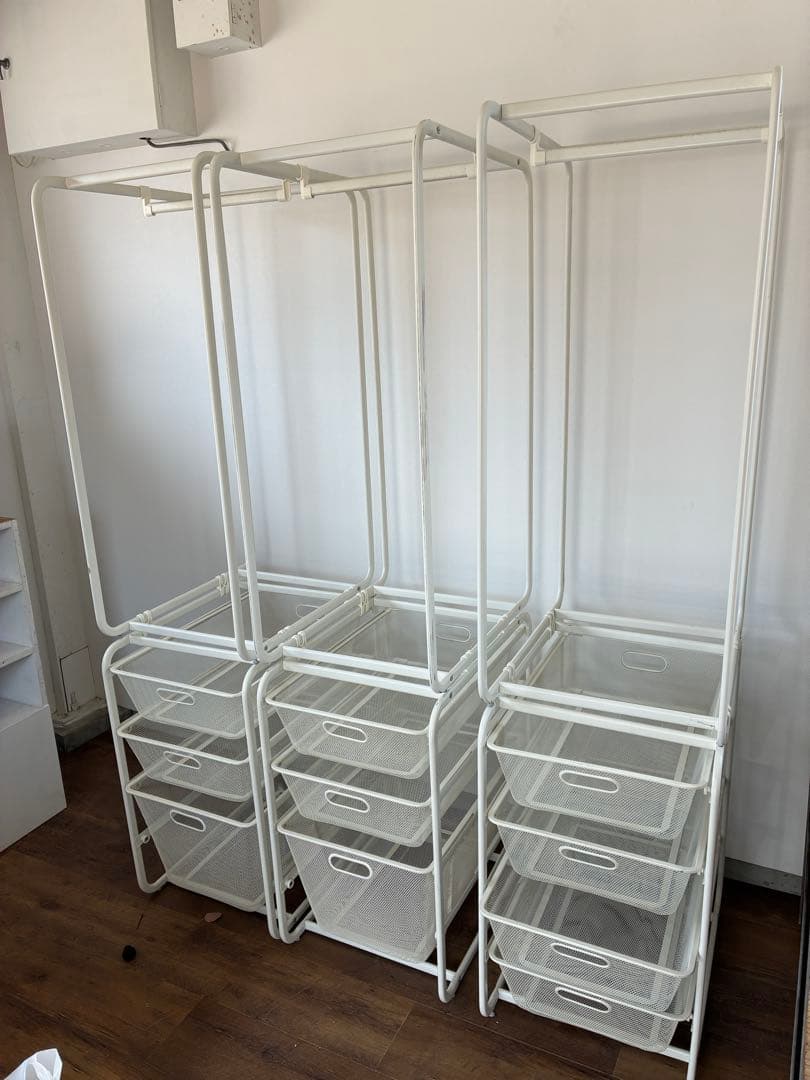 IKEA ALGOT アルゴート　ラック　棚　シェルフ　ハンガーラック