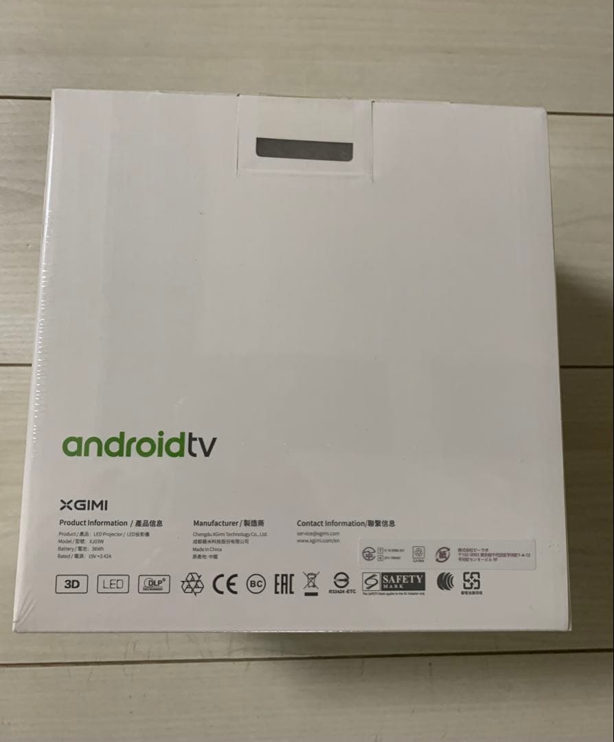 XGIMI MOGO Android TV プロジェクター XJ03W 新品