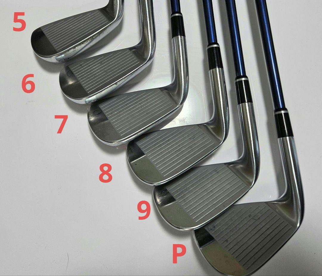 RS フォージドアイアンセット 5-9 PW