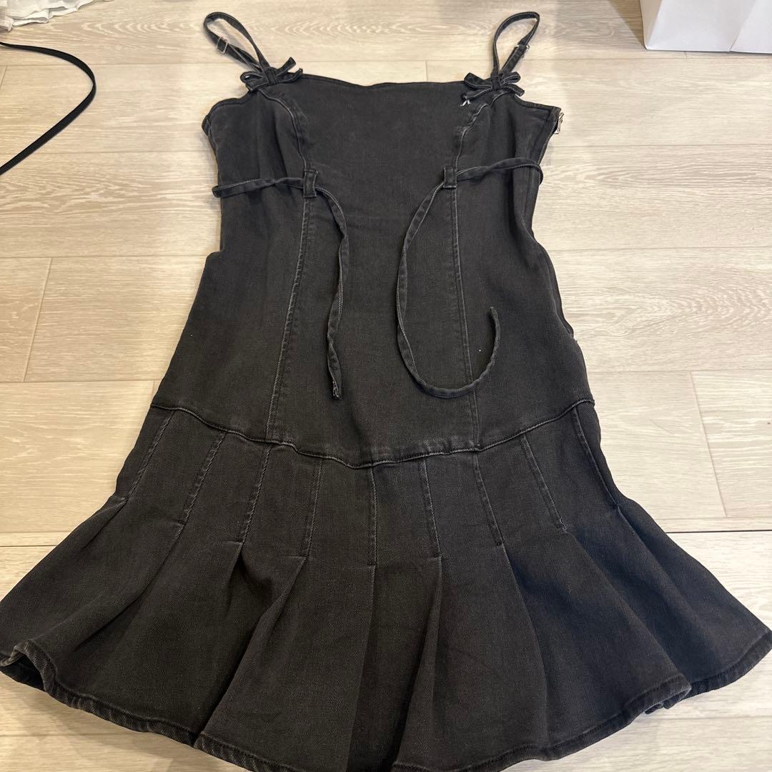 ワンピース bonnie denim mini dress