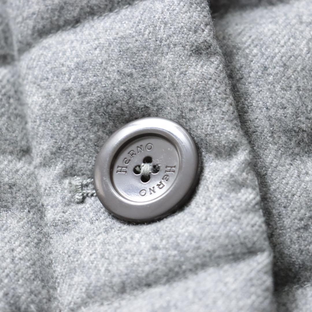 HERNO ヘルノ　ダウンジャケット　コート　ロロピアーナ生地　シルク　48