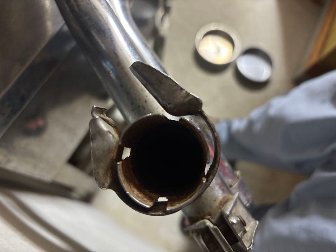 SAKUXJ400D 純正マフラー