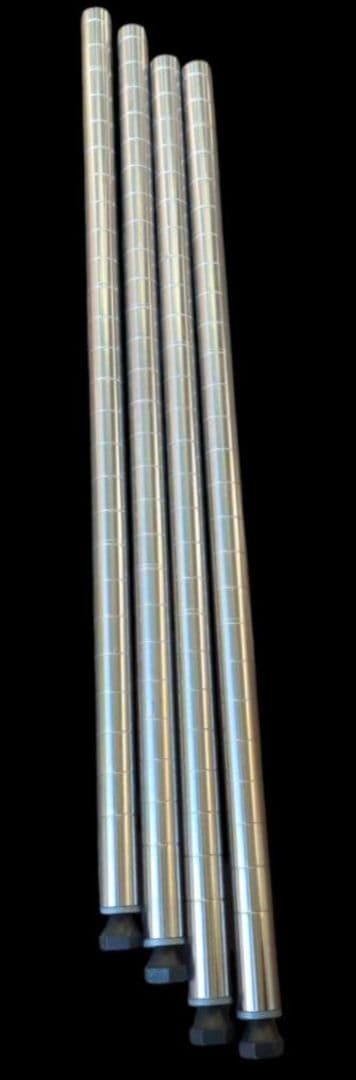 激レア ホームエレクター ワイヤーシェルフ 60cm×60cm 脚付