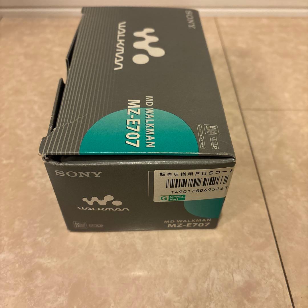 SONY MZ-E707 MDウォークマン　元箱付き