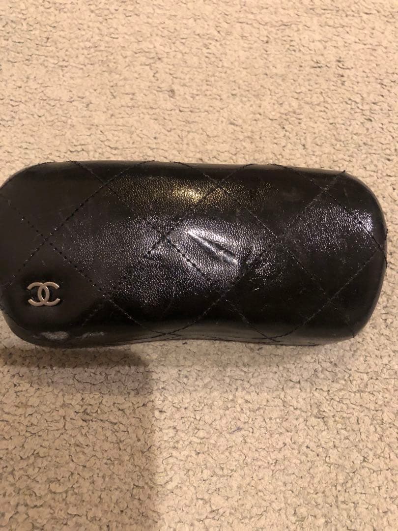 気まぐれセール　CHANEL ブラック サングラス フラワーモチーフ