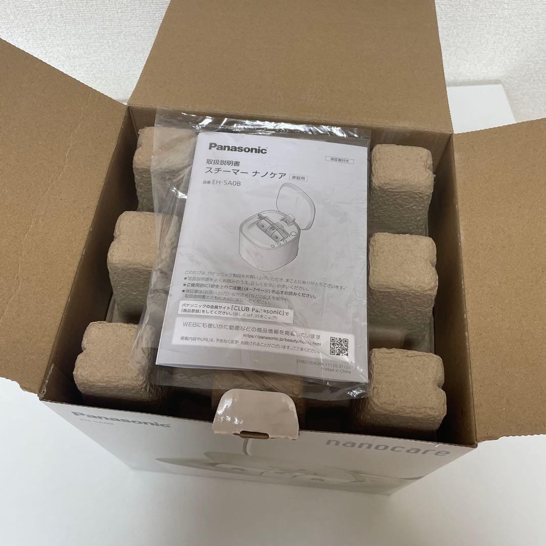 Panasonic スチーマー　ナノケアEH-SA0B