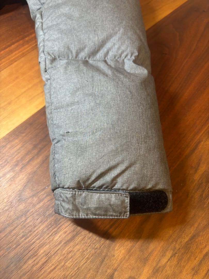 ★大特価★子供用★ノースフェイス ヌプシ　ダウンジャケットグレー140㎝ キッズ