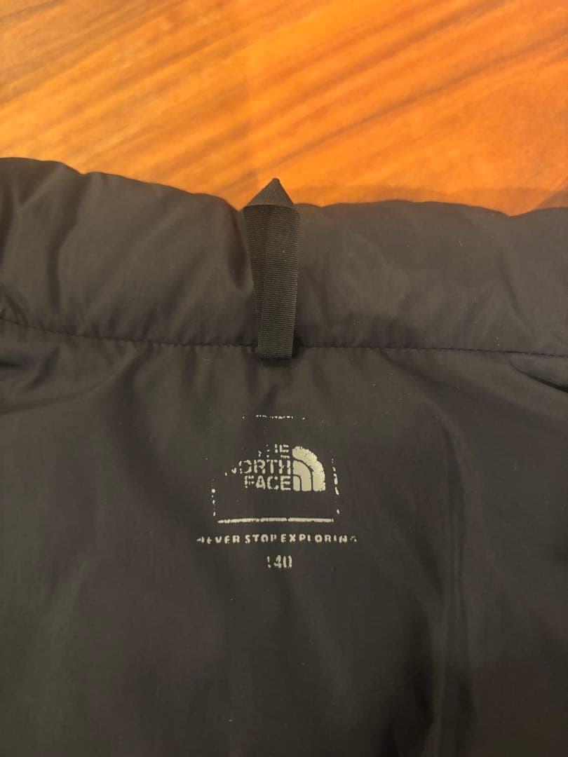 ★大特価★子供用★ノースフェイス ヌプシ　ダウンジャケットグレー140㎝ キッズ