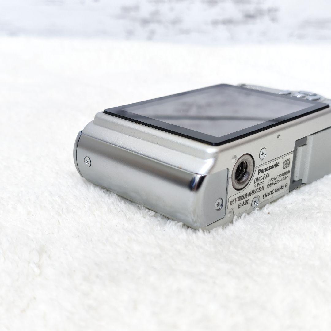 ✨️動作良好✨️コンデジ パナソニック LUMIX DMC-FX8 シルバー