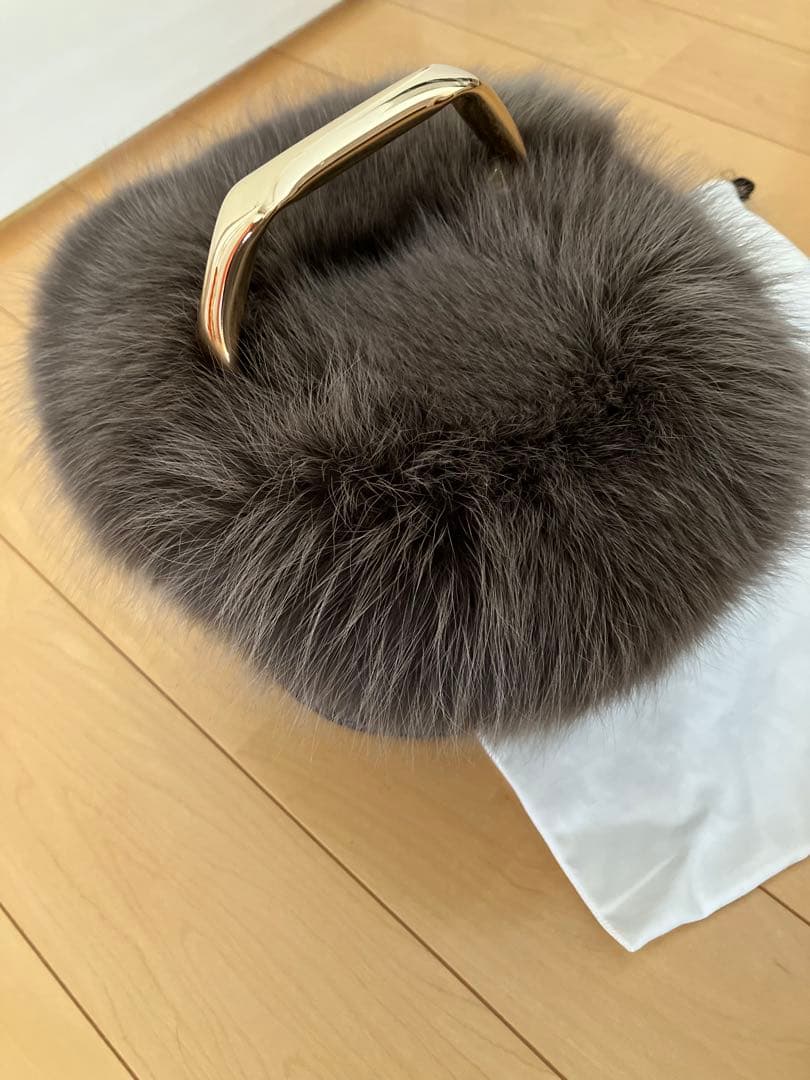 ぽーちゃん　マニマリスBALLONÉパンケーキバスケットダブルきのこファー