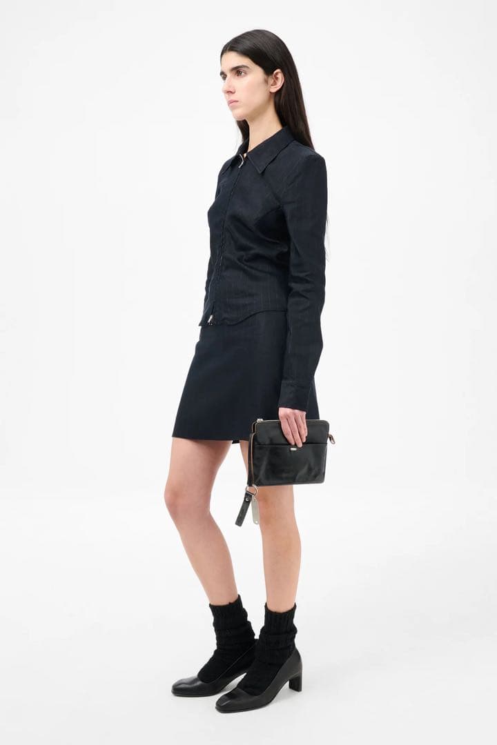 25AW OUR LEGACY SLIM ZIP SHIRT アワレガシー