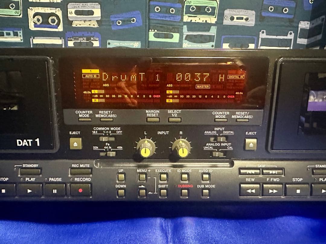 ダイレクトコピー機能 ダブルDAT TASCAM DA-302 Ex105