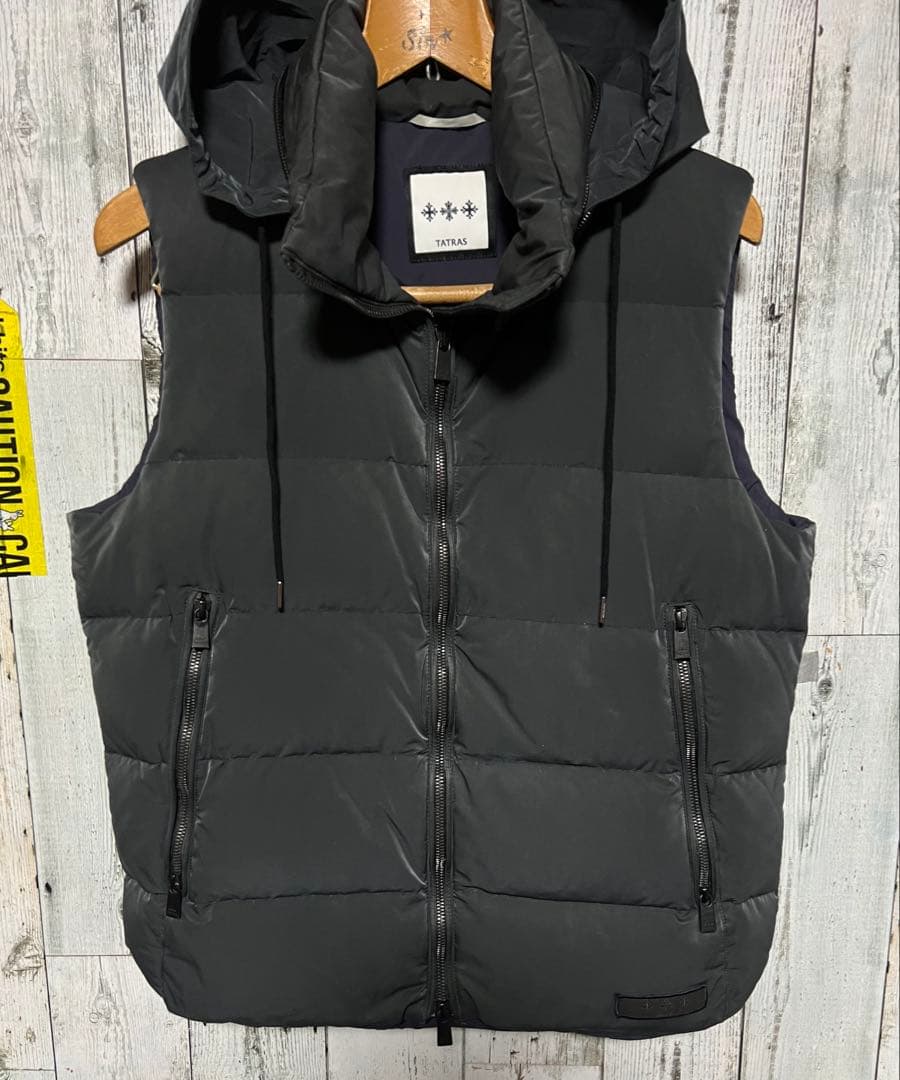 世界認定贅沢美 TATRAS ダウンジャケット ダウンベスト 2way タトラス