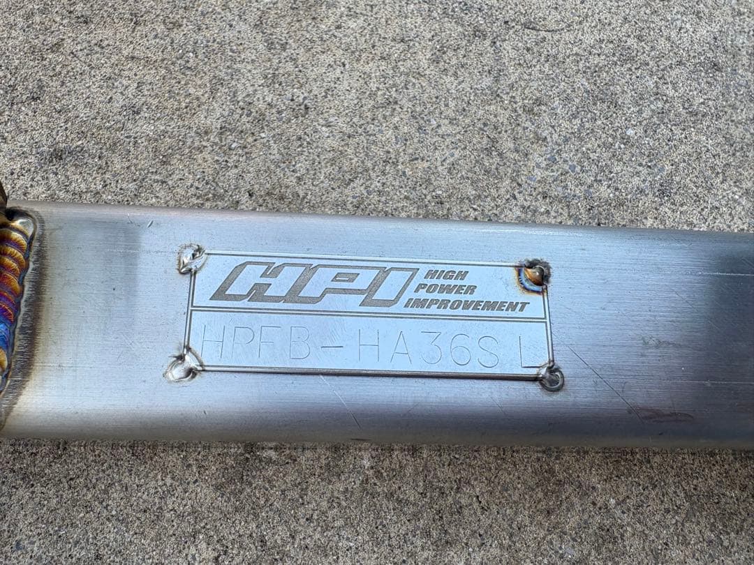 a*o様 HPI フロアバー　HA36アルト用運転席助手席