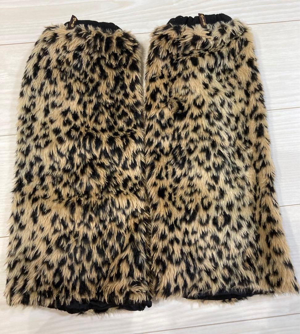 d.i.a ヒョウ柄 レッグウォーマー