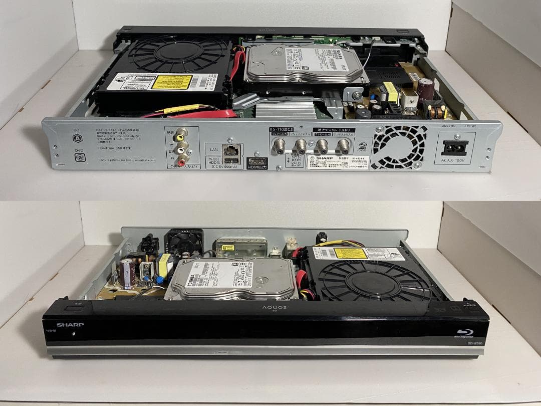 ♬　SHARP　AQUOS　 BD-W580 【HDD:1TB】15年製　♬
