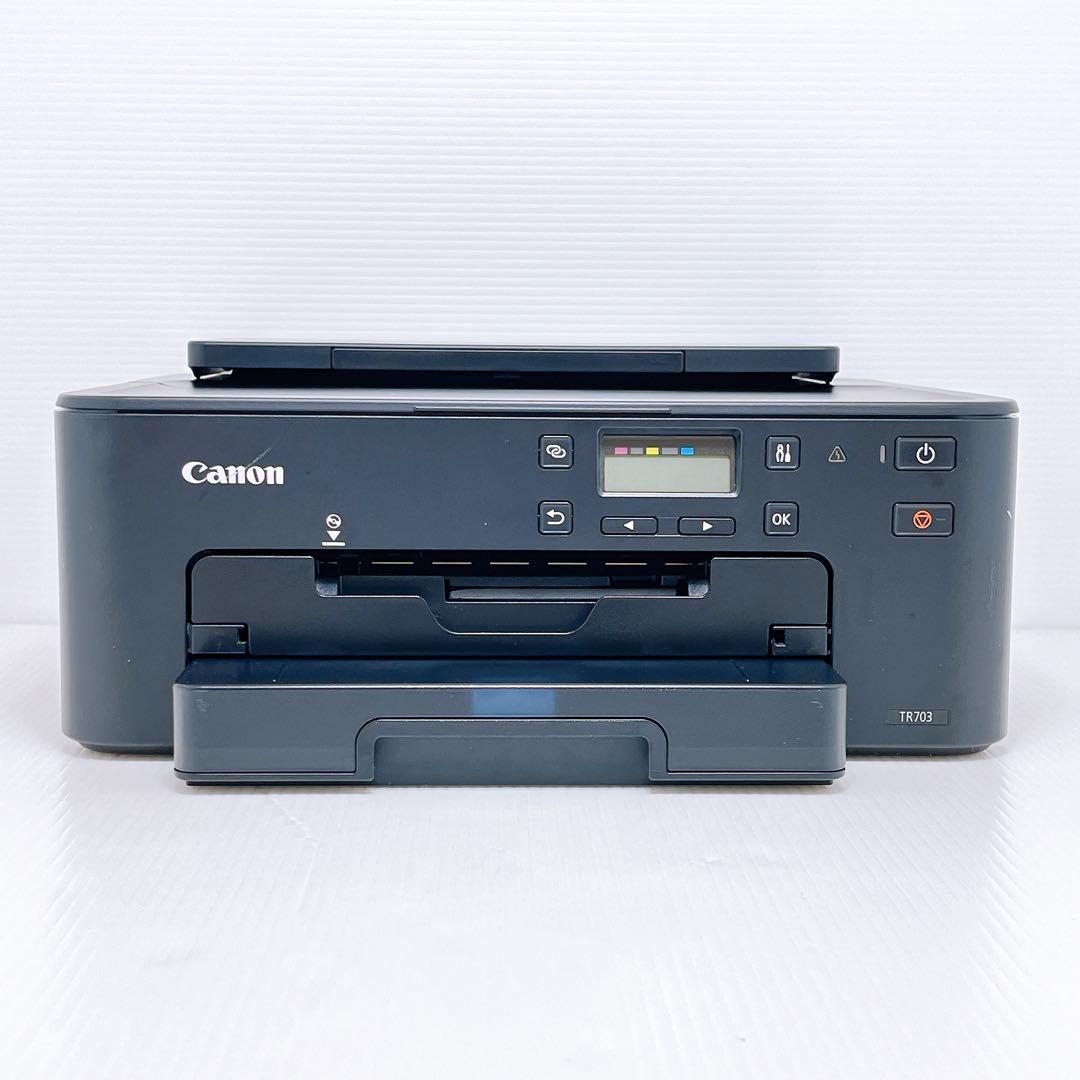 ■印刷枚数極少■Canon TR703 インクジェットプリンター キャノン