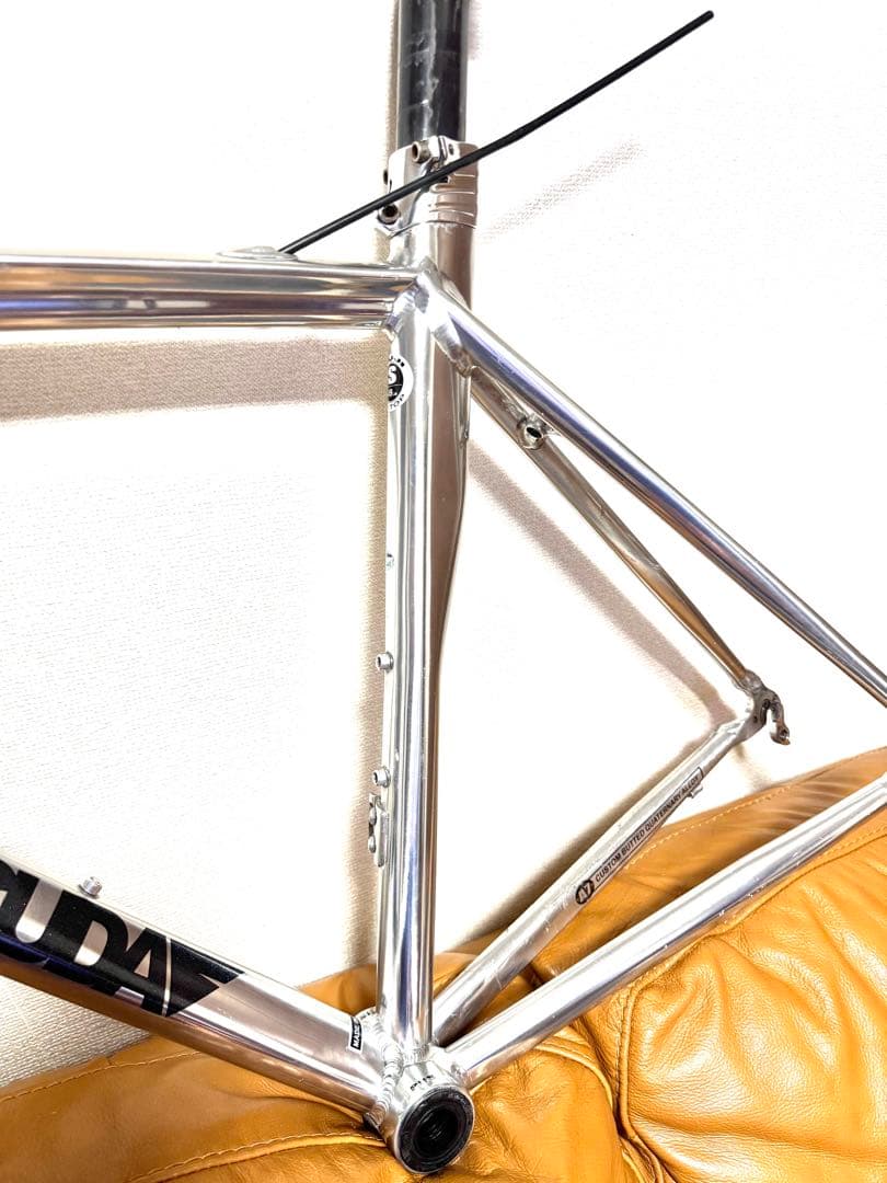 【希少】FUJI BARRACUDA ハイポリッシュ ロードバイクフレーム