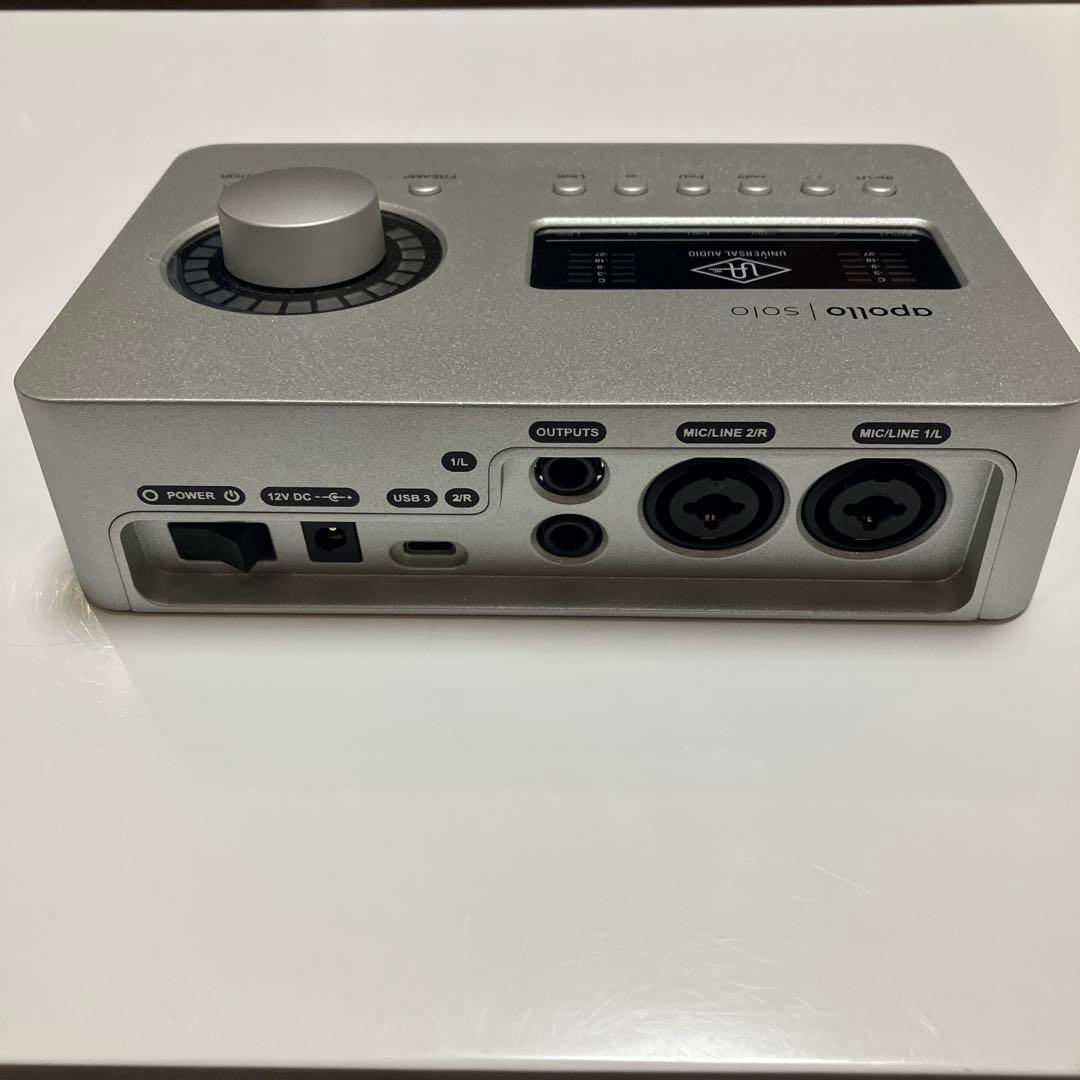 UNIVERSAL AUDIO apollo solo USB [未使用]